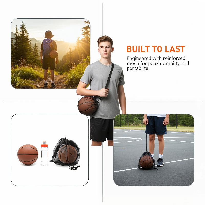 Sports Equipment Basketball - Sports Training Equipment Bag Basketball Net