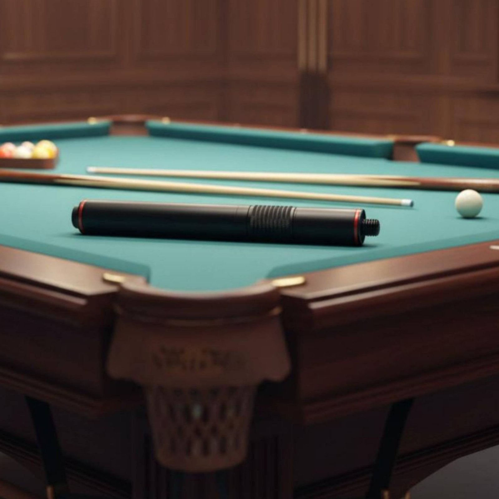 Sports Equipment Game - Telescopic Cue Extender Aluminum Pool Cue