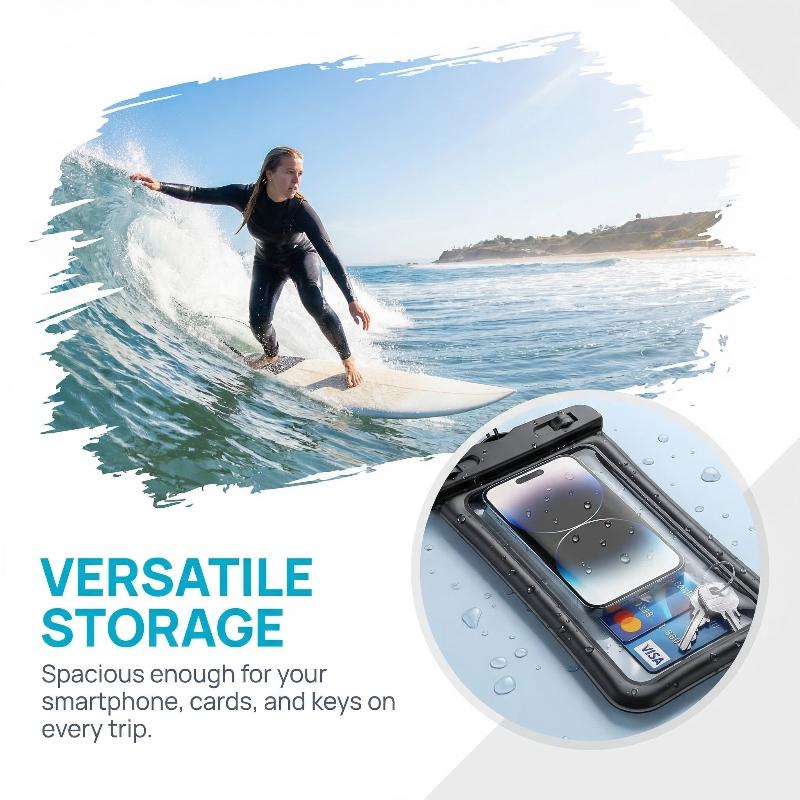 Sports Equipment Bag - ★▲Universal SelfSealing Waterproof Phone Bag Touch