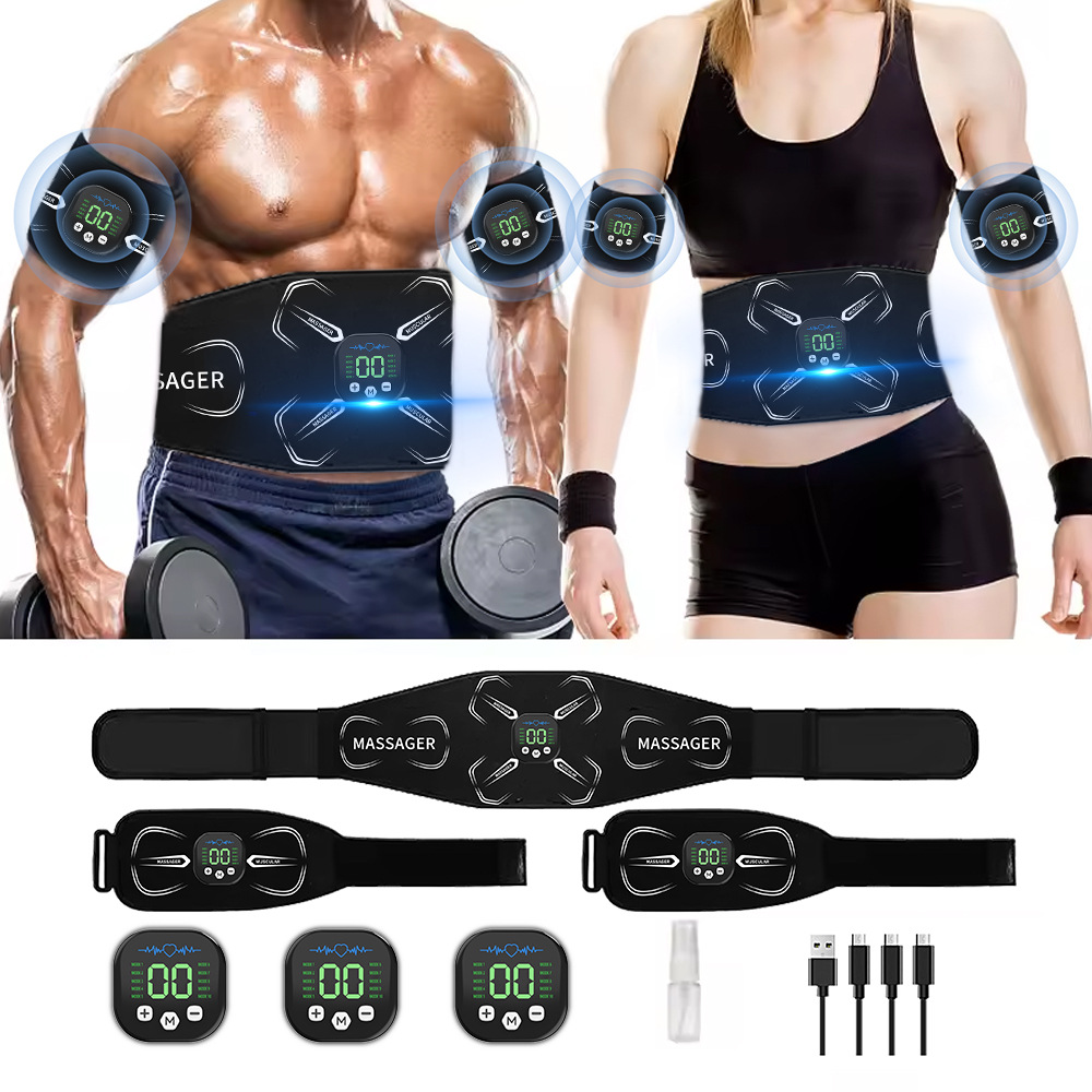 Sports Equipment Game - EMS Muscle Stimulator Abdominal Trainer Abs
