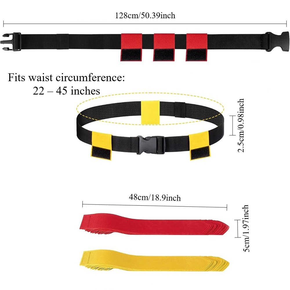 6PCS Flag Football Belts Set A - đánh giá và giá Sports Equipment Game