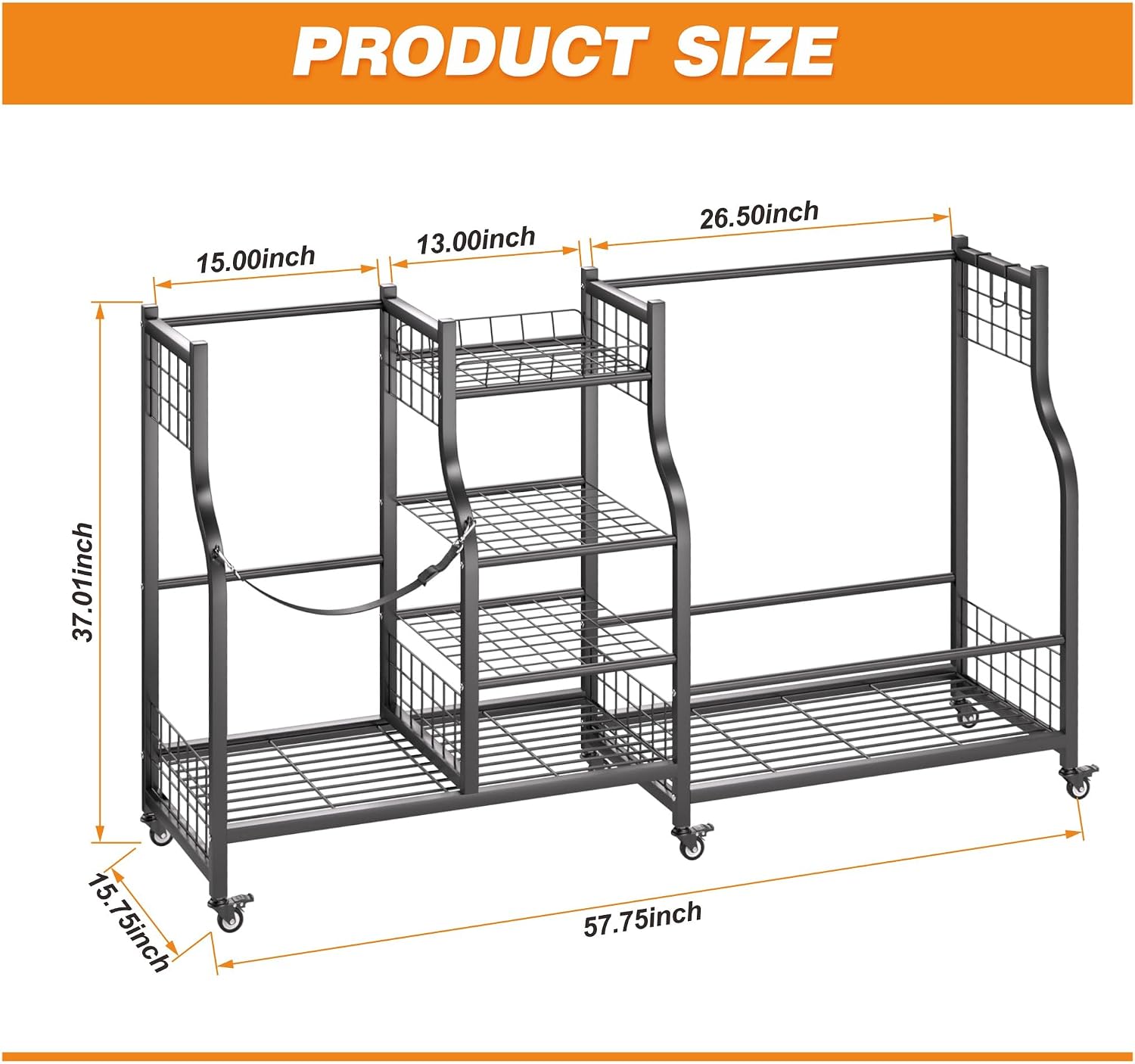 Golf Bag Storage Rack Organize - đánh giá và giá Sports Equipment Garage Organizer