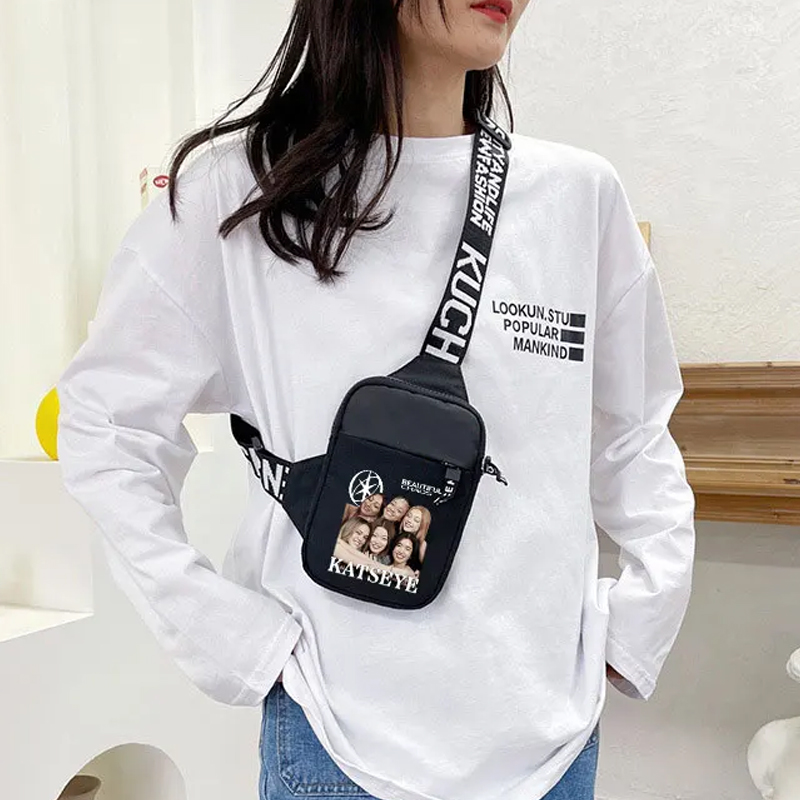 Fashion K POP K-KATSEYE Women' - đánh giá và giá Sports Equipment Bag