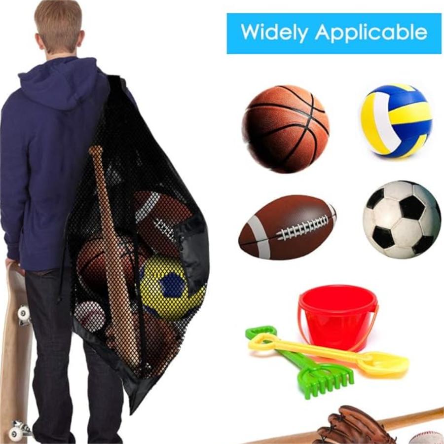 Large mesh sports bag with sho - đánh giá và giá Sports Equipment For Volleyball