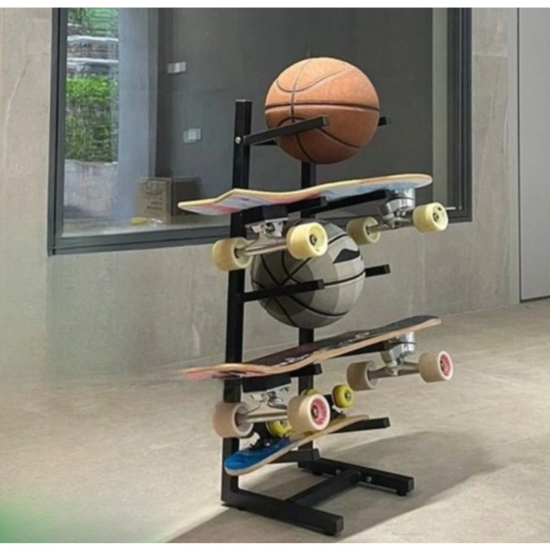 Skateboard Equipment Rack Inte - đánh giá và giá Sports Equipment Storage