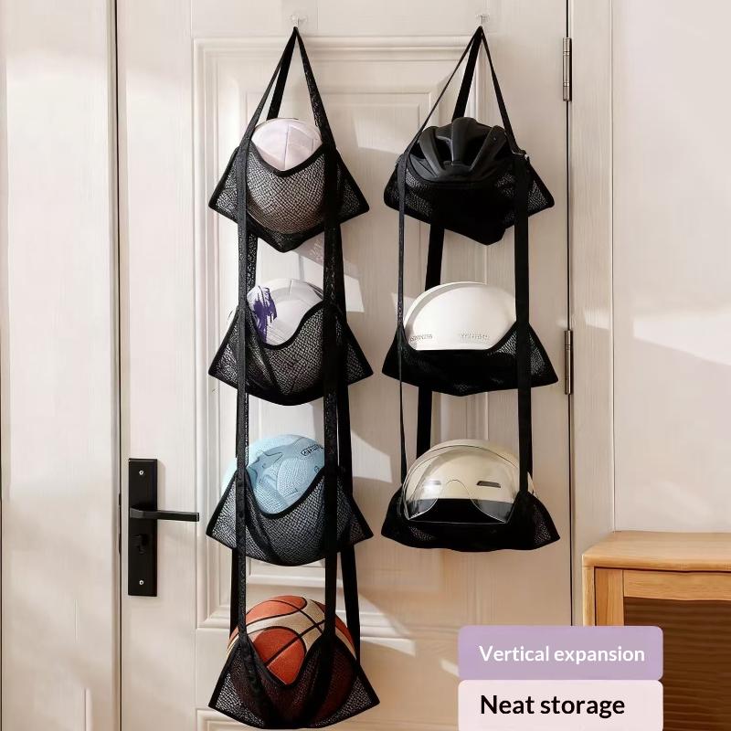 New Wall Mounted Ball Storage  - đánh giá và giá Sports Equipment Garage Organizer