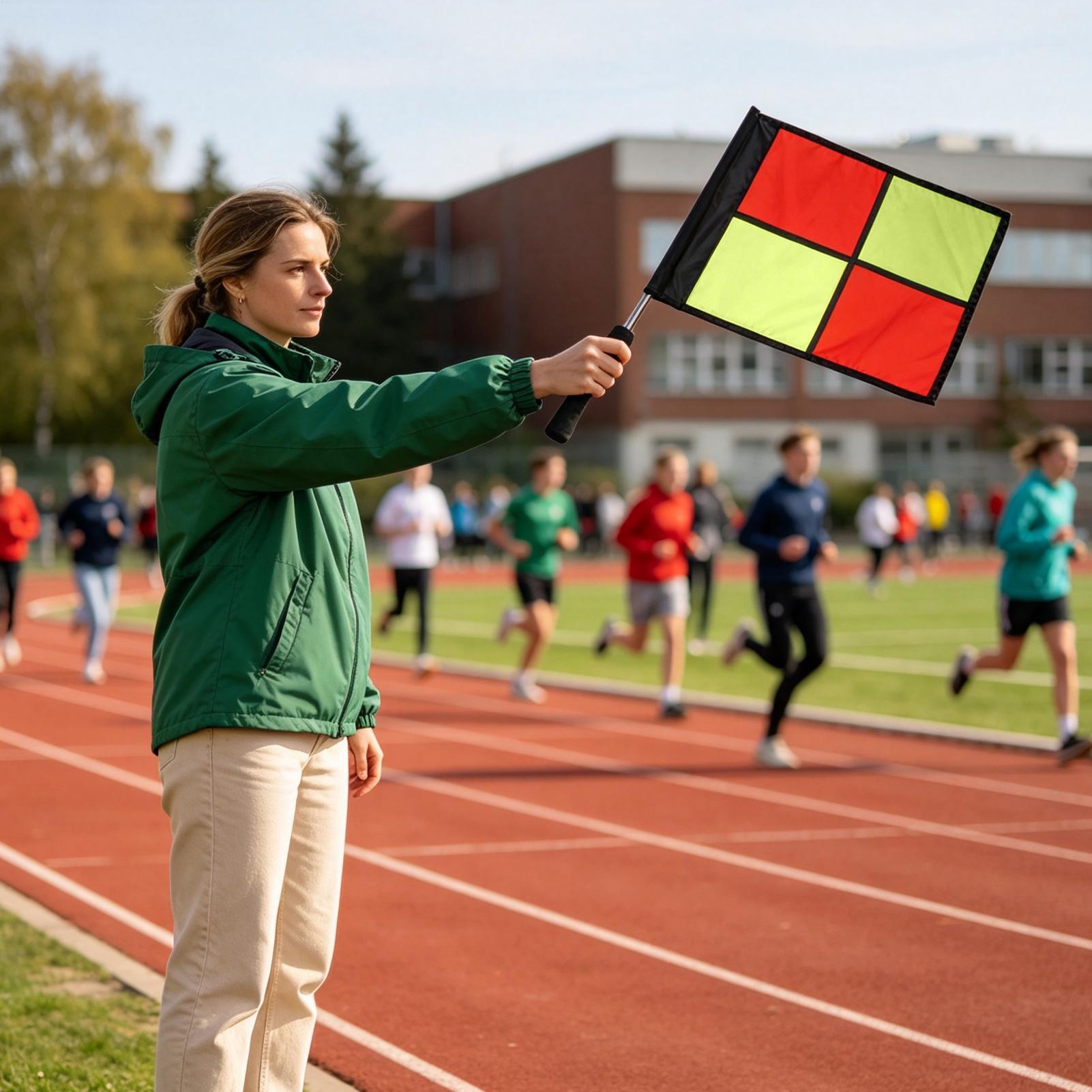 Soccer Referee Flags 2-Piece H - đánh giá và giá Sports Equipment For Volleyball