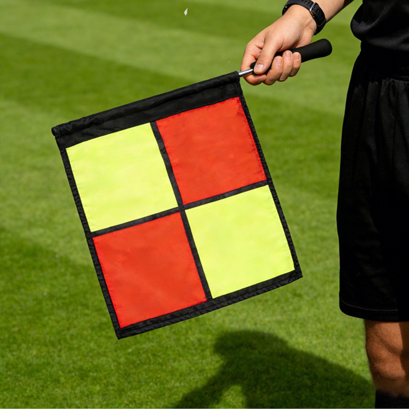 Soccer Referee Flags 2-Piece H - đánh giá và giá Sports Equipment For Volleyball