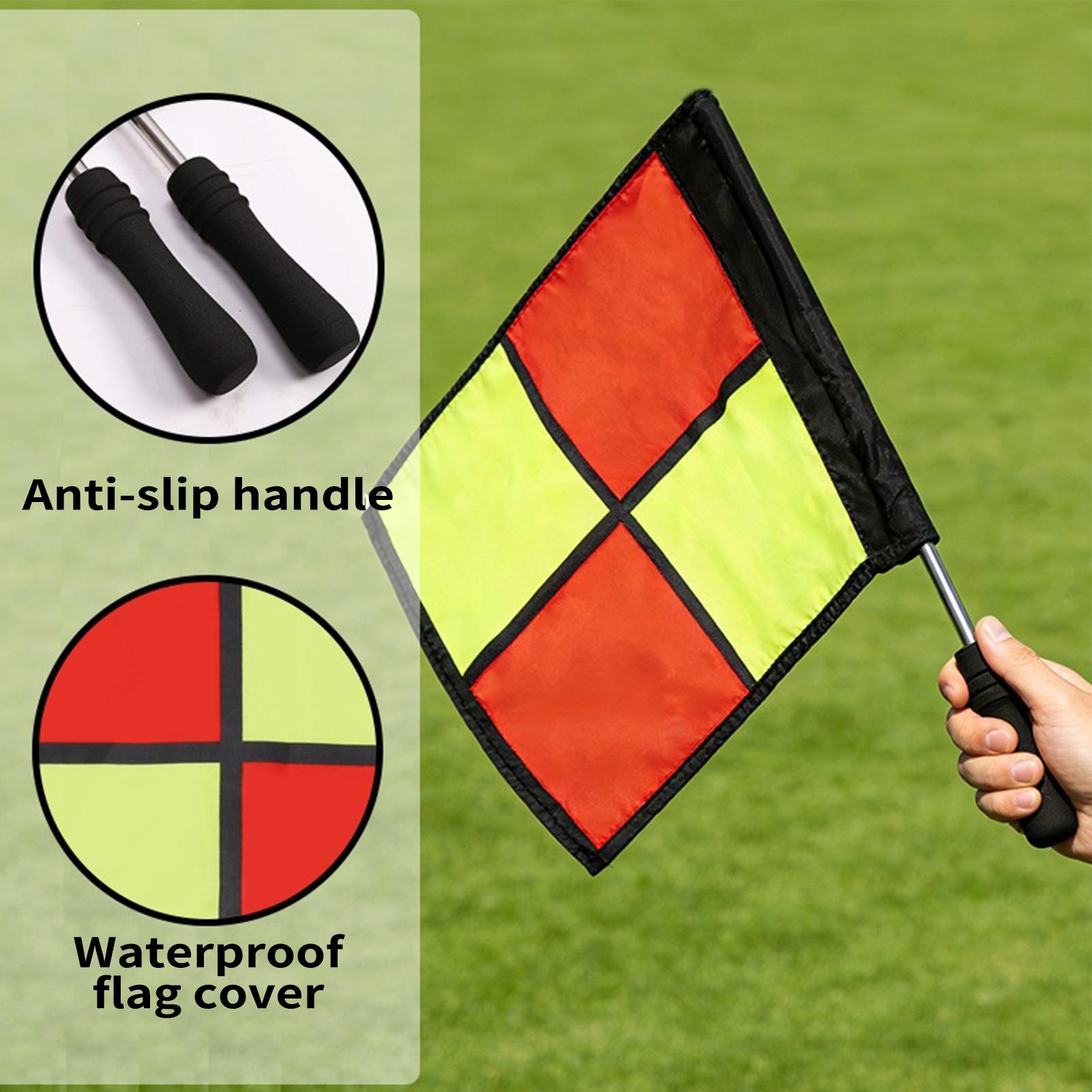 Soccer Referee Flags 2-Piece H - đánh giá và giá Sports Equipment For Volleyball