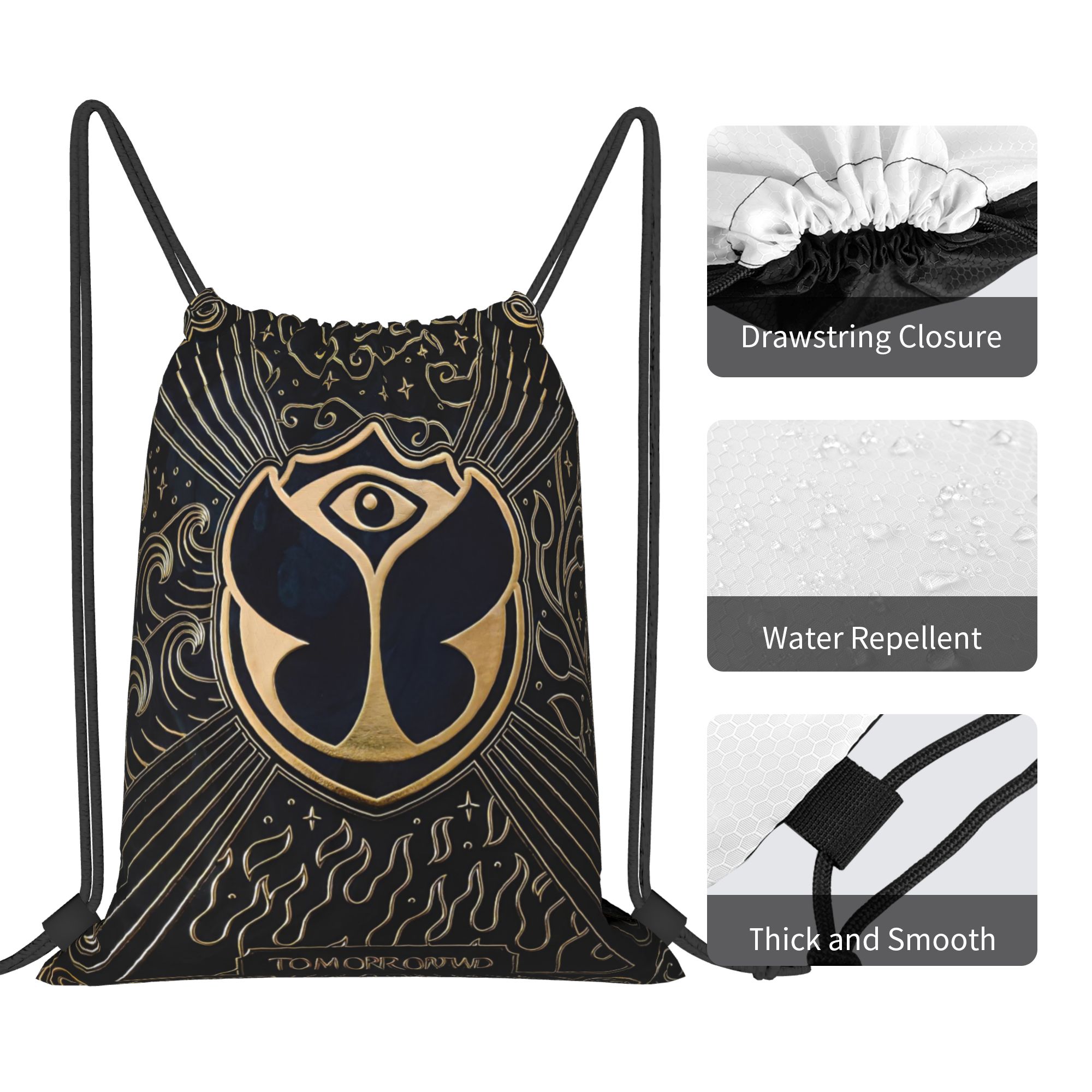 Tomorrowlands  Drawstring Back - đánh giá và giá Sports Equipment Bag
