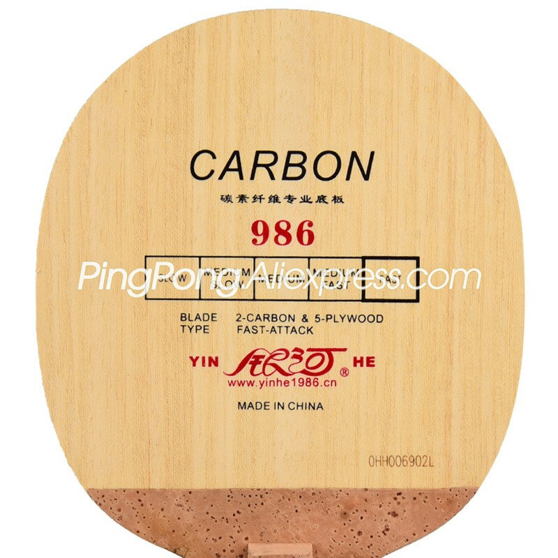 Original YINHE 986 Carbon Tabl - đánh giá và giá Cricket Bat Tape Ball
