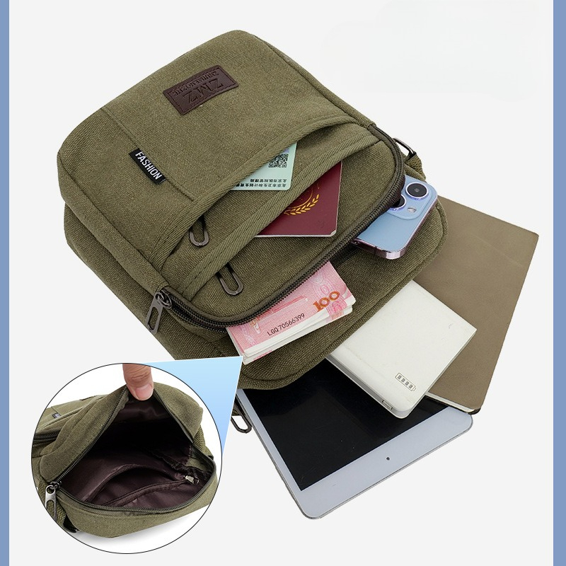 Men's Shoulder Bag Casual Bag  - đánh giá và giá Sports Equipment Storage