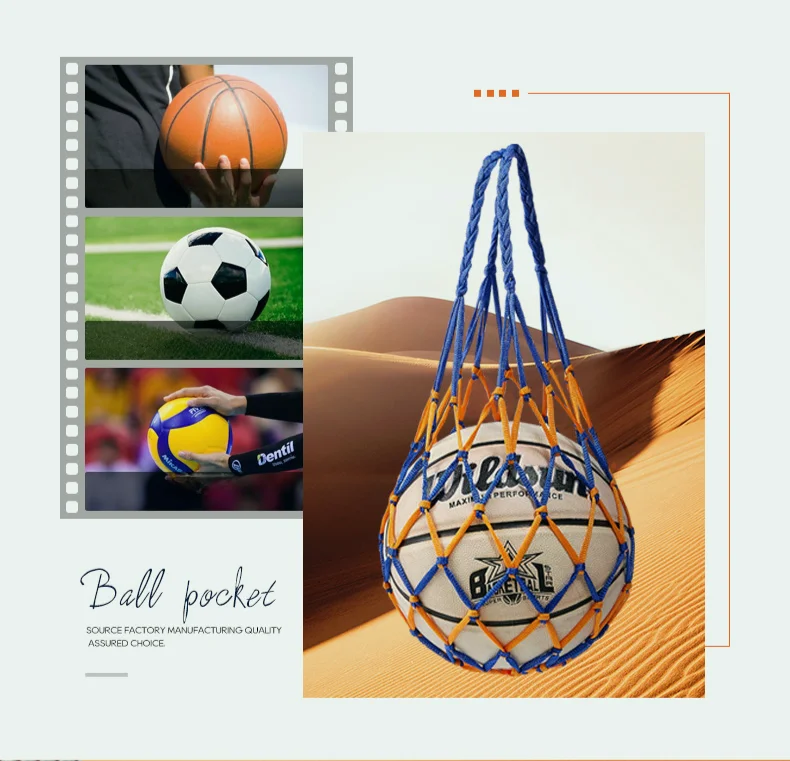 1PC Football Net Bag Nylon Bol - đánh giá và giá Sports Equipment For Volleyball