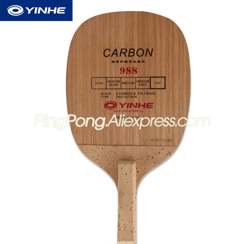 Original YINHE 988 Carbon Tabl - đánh giá và giá Cricket Bat Tape Ball