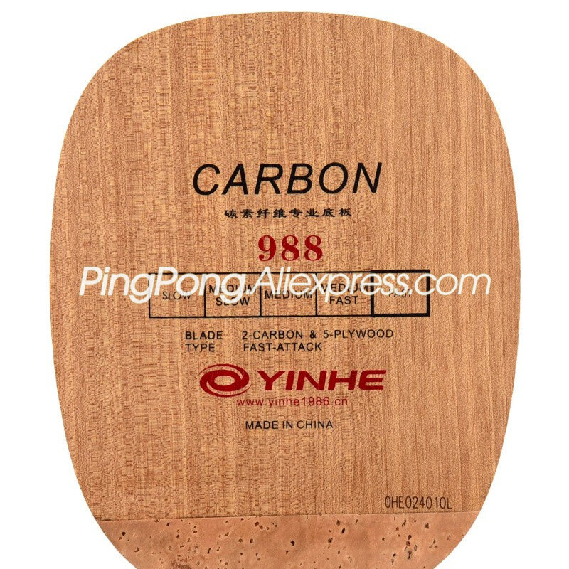 Original YINHE 988 Carbon Tabl - đánh giá và giá Cricket Bat Tape Ball
