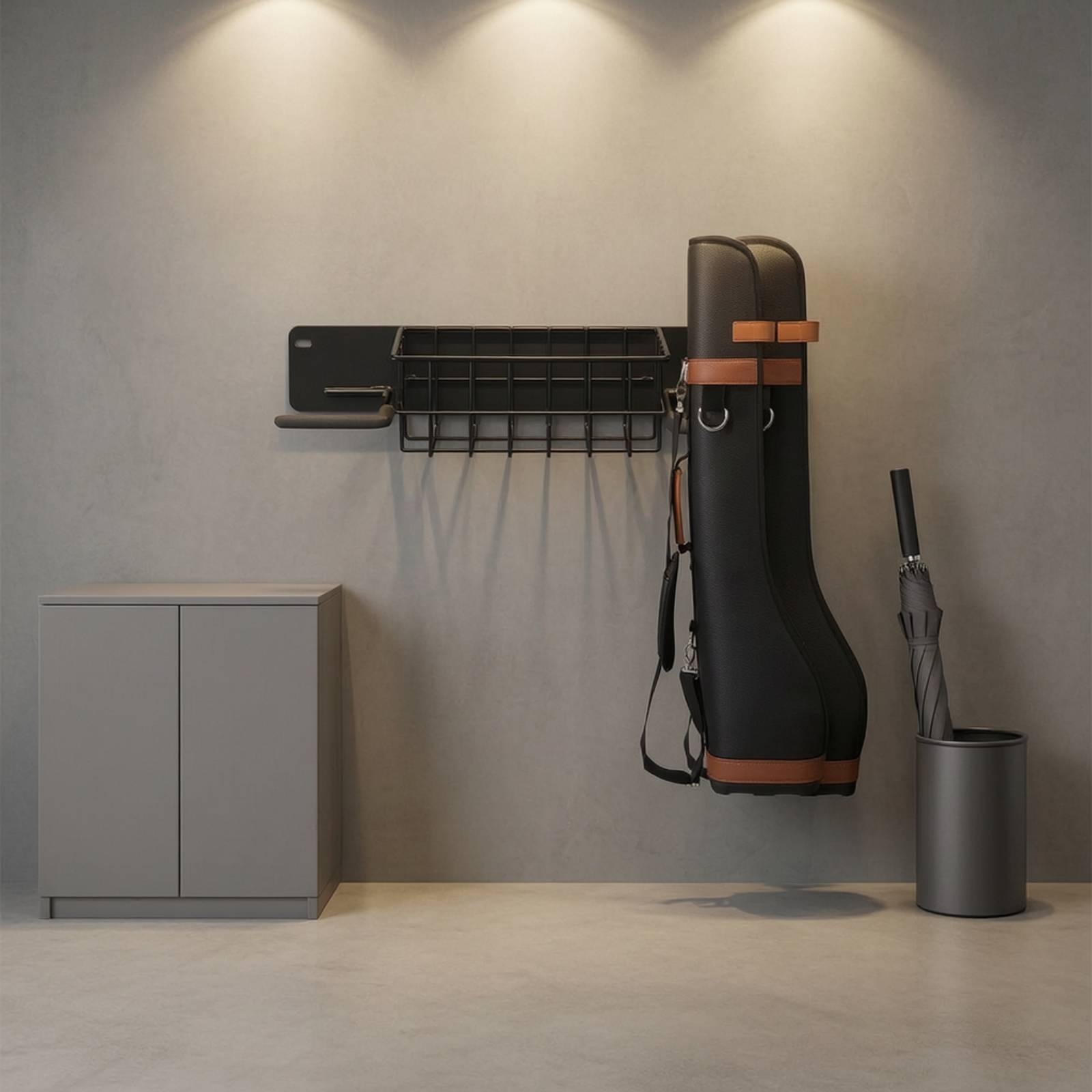 Golf Storage Rack Wall-Mounted - đánh giá và giá Sports Equipment Garage Organizer